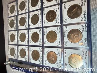MaxSold Auction: 1980 Olympic Trust Token Collection  - Almonte (Ontario, Canada) SELLER MANAGED Downsizing Online Auction - River Road