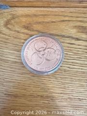 MaxSold Auction: 1 oz .9999 copper coin  - Almonte (Ontario, Canada) SELLER MANAGED Downsizing Online Auction - River Road