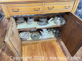 MaxSold Auction: Antique pine sideboard  - Almonte (Ontario, Canada) SELLER MANAGED Downsizing Online Auction - River Road