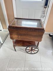 MaxSold Auction: Antique tea trolly  - Almonte (Ontario, Canada) SELLER MANAGED Downsizing Online Auction - River Road