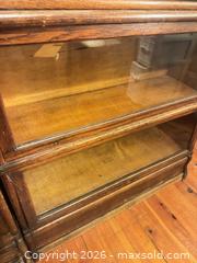 MaxSold Auction: Antique three section barrister bookcase number 2  - Almonte (Ontario, Canada) SELLER MANAGED Downsizing Online Auction - River Road