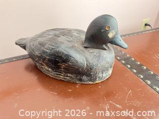 MaxSold Auction: Antique wooden duck decoy - Almonte (Ontario, Canada) SELLER MANAGED Downsizing Online Auction - River Road