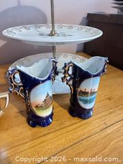 MaxSold Auction: Decorative dishes lot 137 Sandwich Plates Spoon Holders More - Almonte (Ontario, Canada) SELLER MANAGED Downsizing Online Auction - River Road