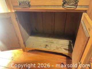 MaxSold Auction: East lake antique wash stand with towel rack - Almonte (Ontario, Canada) SELLER MANAGED Downsizing Online Auction - River Road