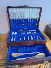 MaxSold Auction: Fine arts “romance of the stars” sterling silver cutlery and Box set  - Almonte (Ontario, Canada) SELLER MANAGED Downsizing Online Auction - River Road