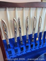 MaxSold Auction: Fine arts “romance of the stars” sterling silver cutlery and Box set  - Almonte (Ontario, Canada) SELLER MANAGED Downsizing Online Auction - River Road