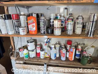 MaxSold Auction: Large automotive supplies lot - paint, seals, removers, and more  - Almonte (Ontario, Canada) SELLER MANAGED Downsizing Online Auction - River Road