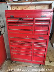 MaxSold Auction: Large husky 23 drawer rolling tool cabinet  - Almonte (Ontario, Canada) SELLER MANAGED Downsizing Online Auction - River Road