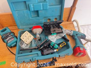 MaxSold Auction: Makita portable electric drill kit lot  - Almonte (Ontario, Canada) SELLER MANAGED Downsizing Online Auction - River Road