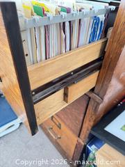 MaxSold Auction: Oak 6 Drawer Stacking filing cabinet  - Almonte (Ontario, Canada) SELLER MANAGED Downsizing Online Auction - River Road