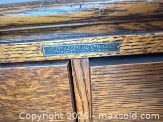 MaxSold Auction: Oak 6 Drawer Stacking filing cabinet  - Almonte (Ontario, Canada) SELLER MANAGED Downsizing Online Auction - River Road