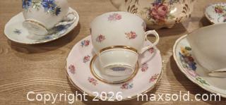 MaxSold Auction: Old Tea Pot and 4 Missed Matched Cups And Saucers - Almonte (Ontario, Canada) SELLER MANAGED Downsizing Online Auction - River Road