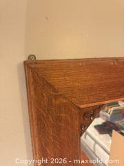 MaxSold Auction: Quarter cut oak hall mirror  - Almonte (Ontario, Canada) SELLER MANAGED Downsizing Online Auction - River Road