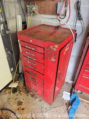 MaxSold Auction: Red gray pro metal tool cabinet  - Almonte (Ontario, Canada) SELLER MANAGED Downsizing Online Auction - River Road