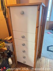 MaxSold Auction: Retro Drop Front Ikea 6 compartment storage unit  - Almonte (Ontario, Canada) SELLER MANAGED Downsizing Online Auction - River Road