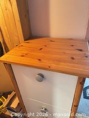 MaxSold Auction: Retro Drop Front Ikea 6 compartment storage unit  - Almonte (Ontario, Canada) SELLER MANAGED Downsizing Online Auction - River Road