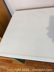 MaxSold Auction: Retro enamel top table  - Almonte (Ontario, Canada) SELLER MANAGED Downsizing Online Auction - River Road