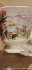 MaxSold Auction: Royal Albert Road To The Isles Thistle Cup And Saucer - Almonte (Ontario, Canada) SELLER MANAGED Downsizing Online Auction - River Road