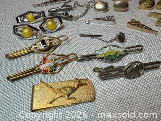 MaxSold Auction: Tie Clips & Cufflinks - Almonte (Ontario, Canada) SELLER MANAGED Downsizing Online Auction - River Road