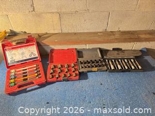 MaxSold Auction: Torque extension bars, bolt extractors lot  - Almonte (Ontario, Canada) SELLER MANAGED Downsizing Online Auction - River Road