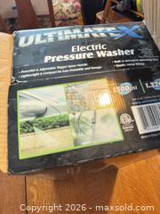 MaxSold Auction: Ultimate X 1500 PSI electric pressure washer  - Almonte (Ontario, Canada) SELLER MANAGED Downsizing Online Auction - River Road