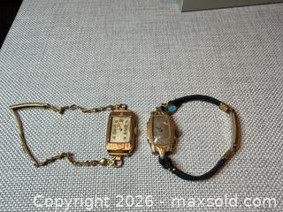 MaxSold Auction: Vintage Ladies watches (2) - Lot 33  - Almonte (Ontario, Canada) SELLER MANAGED Downsizing Online Auction - River Road