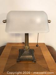 MaxSold Auction: Banker’s Lamp  - Vaughan (Ontario, Canada) SELLER MANAGED Downsizing Online Auction - Andy Crescent