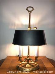 MaxSold Auction: Bouillotte Table Lamp - Vaughan (Ontario, Canada) SELLER MANAGED Downsizing Online Auction - Andy Crescent