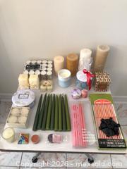 MaxSold Auction: Candles  - Vaughan (Ontario, Canada) SELLER MANAGED Downsizing Online Auction - Andy Crescent