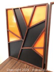 MaxSold Auction: Geometric Wood Wall Art Panels - Vaughan (Ontario, Canada) SELLER MANAGED Downsizing Online Auction - Andy Crescent