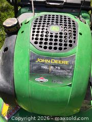 MaxSold Auction: John Deere Lawnmower  - Vaughan (Ontario, Canada) SELLER MANAGED Downsizing Online Auction - Andy Crescent