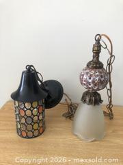 MaxSold Auction: Vintage Glass Pendants  - Vaughan (Ontario, Canada) SELLER MANAGED Downsizing Online Auction - Andy Crescent