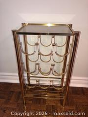 MaxSold Auction: Vintage Wine Bottle Shelf  - Vaughan (Ontario, Canada) SELLER MANAGED Downsizing Online Auction - Andy Crescent
