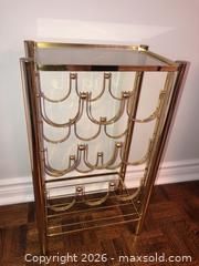 MaxSold Auction: Vintage Wine Bottle Shelf  - Vaughan (Ontario, Canada) SELLER MANAGED Downsizing Online Auction - Andy Crescent