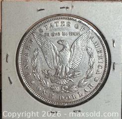 MaxSold Auction: Antique 1891 Silver Morgan Dollar Philadelphia Mint, One Dollar Coin - Pickering (Ontario, Canada) PARTNER MANAGED Estate Sale Online Auction - Granite Court