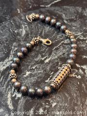 MaxSold Auction: Cultured Freshwater Pearl Bracelet with Sterling Silver 925 Accents - Pickering (Ontario, Canada) PARTNER MANAGED Estate Sale Online Auction - Granite Court
