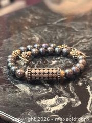 MaxSold Auction: Cultured Freshwater Pearl Bracelet with Sterling Silver 925 Accents - Pickering (Ontario, Canada) PARTNER MANAGED Estate Sale Online Auction - Granite Court