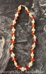 MaxSold Auction: Freshwater Pearl & Amber Beaded Necklace with 14K Gold Clasp - Pickering (Ontario, Canada) PARTNER MANAGED Estate Sale Online Auction - Granite Court