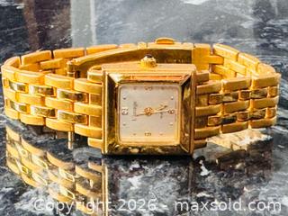 MaxSold Auction: Lovely L Image Women's Gold Finish Quartz Dress Wristwatch - Pickering (Ontario, Canada) PARTNER MANAGED Estate Sale Online Auction - Granite Court