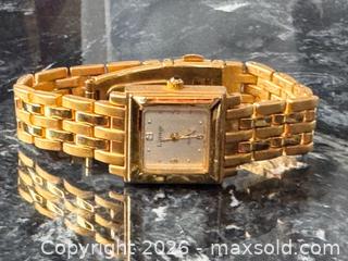 MaxSold Auction: Lovely L Image Women's Gold Finish Quartz Dress Wristwatch - Pickering (Ontario, Canada) PARTNER MANAGED Estate Sale Online Auction - Granite Court