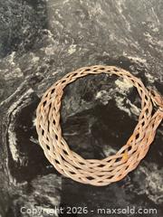 MaxSold Auction: Vintage Milor Italy Italian 925 Sterling Silver Braided Multi-Strand Necklace - Pickering (Ontario, Canada) PARTNER MANAGED Estate Sale Online Auction - Granite Court