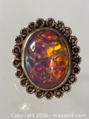MaxSold Auction: Vintage Southweastern Mexico  Silver Ring with Multicolor Mexican Opal - Pickering (Ontario, Canada) PARTNER MANAGED Estate Sale Online Auction - Granite Court