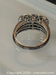 MaxSold Auction: Vintage Sterling Silver Emerald & Cubic Zirconia Art Deco Ring - Pickering (Ontario, Canada) PARTNER MANAGED Estate Sale Online Auction - Granite Court