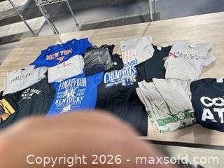 MaxSold Auction: 13 t shirts - Cocoa (Florida, USA) SELLER MANAGED Estate Sale Online Auction - Broadcast Court.