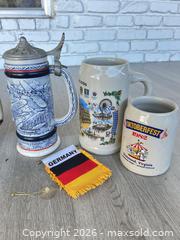 MaxSold Auction: 7 steins - Cocoa (Florida, USA) SELLER MANAGED Estate Sale Online Auction - Broadcast Court.