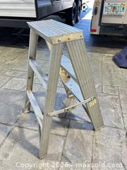 MaxSold Auction: Aluminum step ladder - Cocoa (Florida, USA) SELLER MANAGED Estate Sale Online Auction - Broadcast Court.