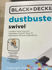 MaxSold Auction: Black & Decker Dustbuster cordless hand vacuum - Cocoa (Florida, USA) SELLER MANAGED Estate Sale Online Auction - Broadcast Court.