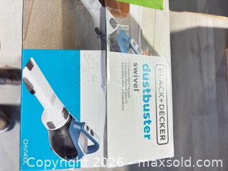 MaxSold Auction: Black & Decker Dustbuster cordless hand vacuum - Cocoa (Florida, USA) SELLER MANAGED Estate Sale Online Auction - Broadcast Court.