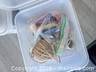 MaxSold Auction: Crafters lot – stickers, beads, tape - Cocoa (Florida, USA) SELLER MANAGED Estate Sale Online Auction - Broadcast Court.