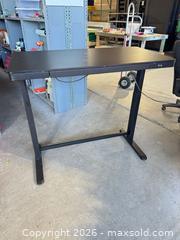 MaxSold Auction: Electric sit to stand desk - Cocoa (Florida, USA) SELLER MANAGED Estate Sale Online Auction - Broadcast Court.